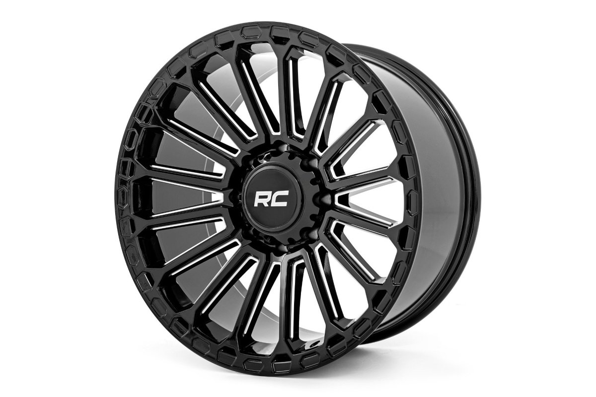 Chevrolet Silverado 1500 Classic One-Piece Wheel - Rough Country - 97 Series - Gloss Black - 2007